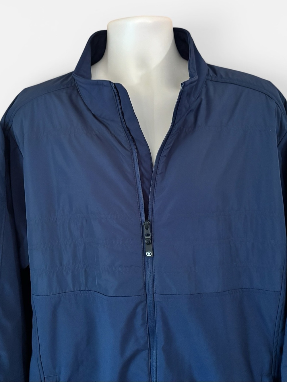 Ogio Endurance Big Men’s Navy Blue Zip Up Soft Shell Performance Jacket Mens 4X